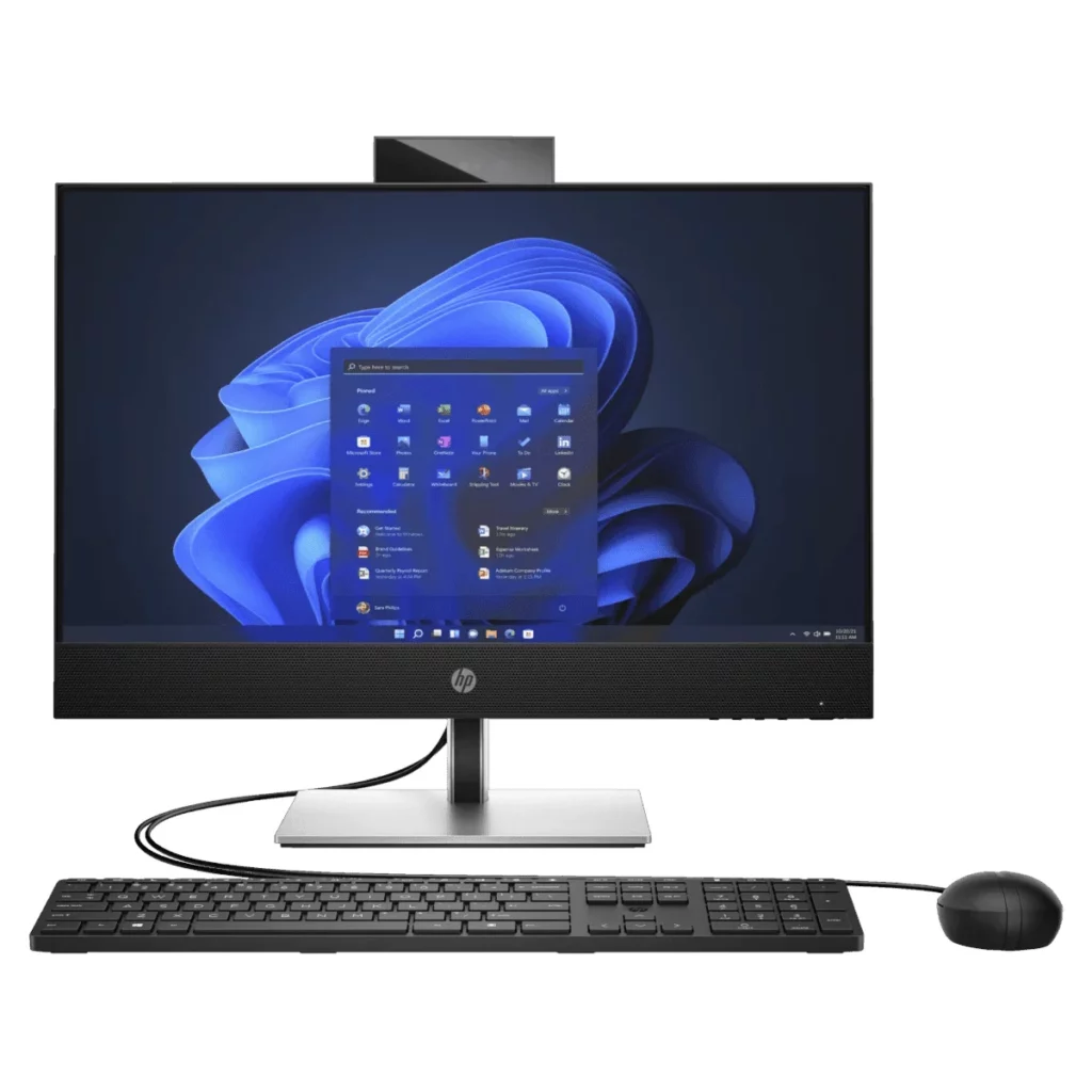 HP ProOne 440 G9 intel core i5 12th, 8go ddr4, 256go ssd + 1To HDD, 23.8″FHD