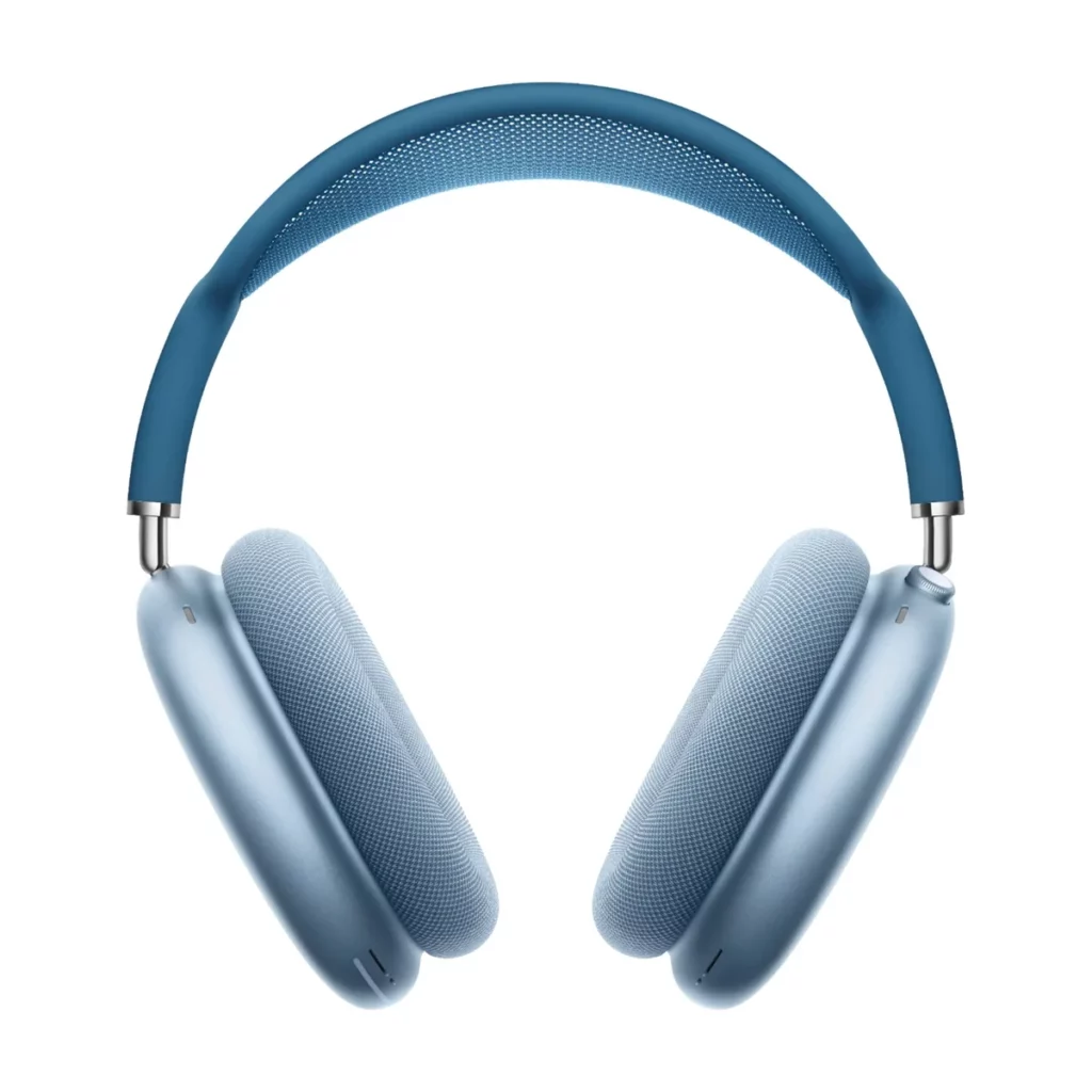 Casque Apple AirPods Max à réduction de bruit active Bleu ciel