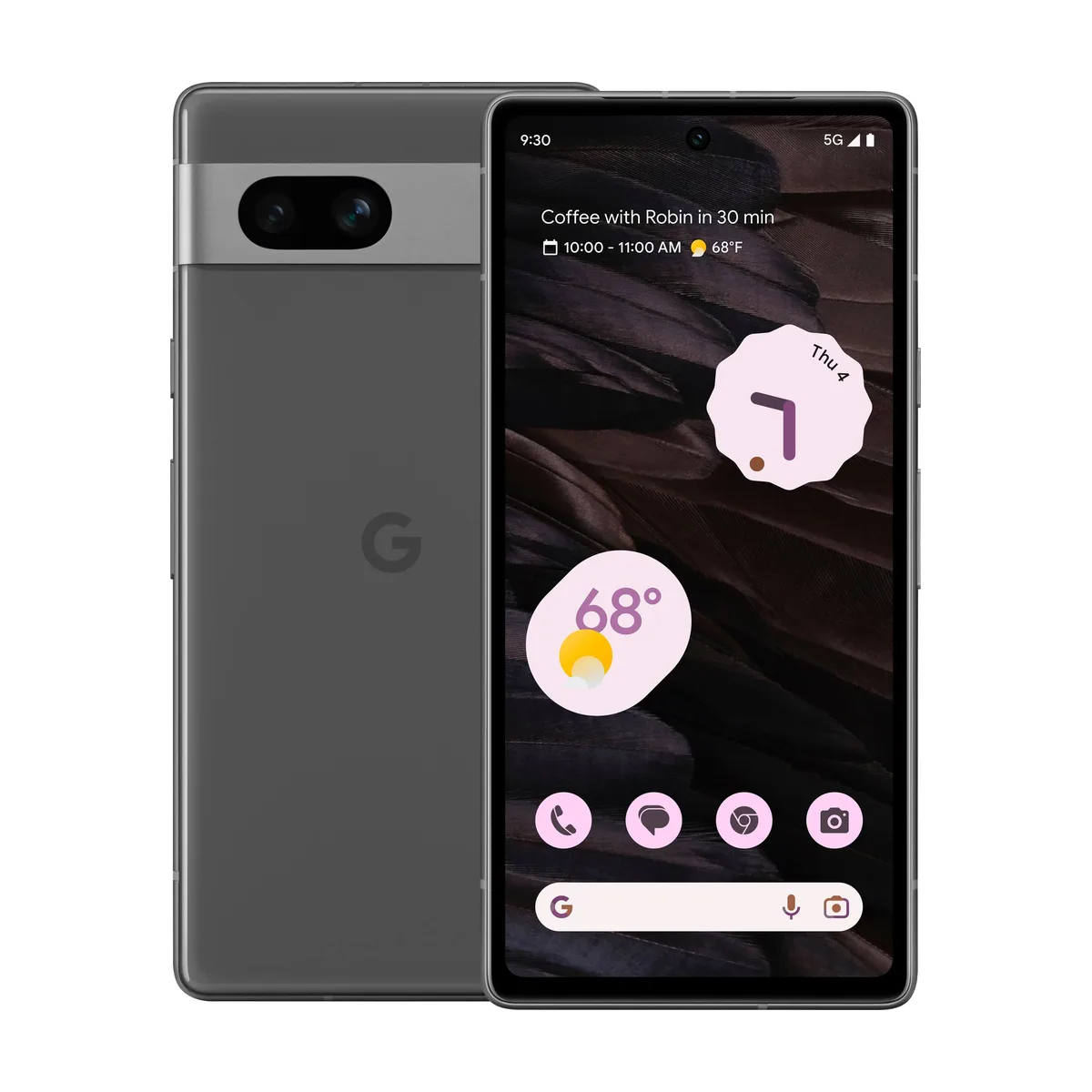 Smartphone Google Pixel 7a 6.1″ 5G Double SIM 128 Go Noir Charbon