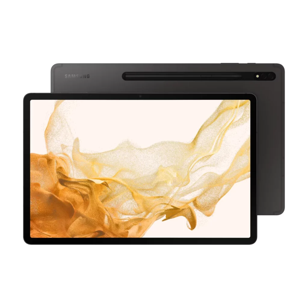 Tablette tactile Samsung Galaxy Tab S8+ 12.4″ 5G 256 Go Anthracite
