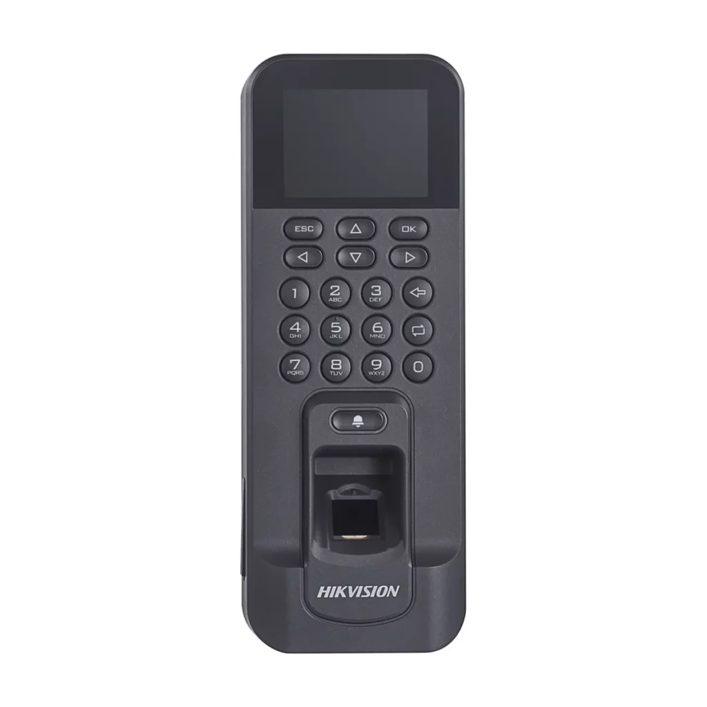 Hikvision DS-K1T804AF, Terminal de contrôle d’accès, 3 000 empreintes digitales et 100 000 événements de stocka…