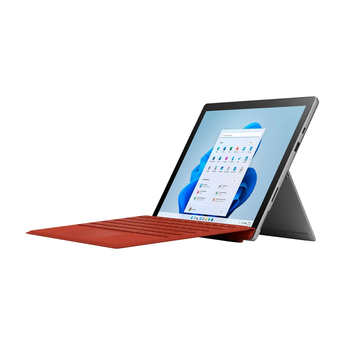 PC Hybride Microsoft Surface Pro 7 12.3″ Intel Core i5 16 Go RAM 256 Go SSD Platine Occasion