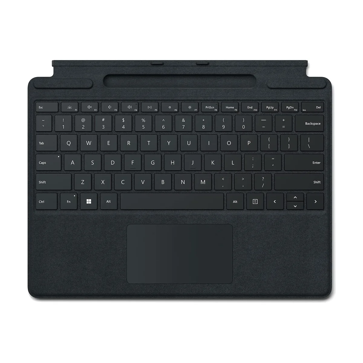 Clavier Signature Microsoft pour Surface Pro X, 8 et 9 Noir