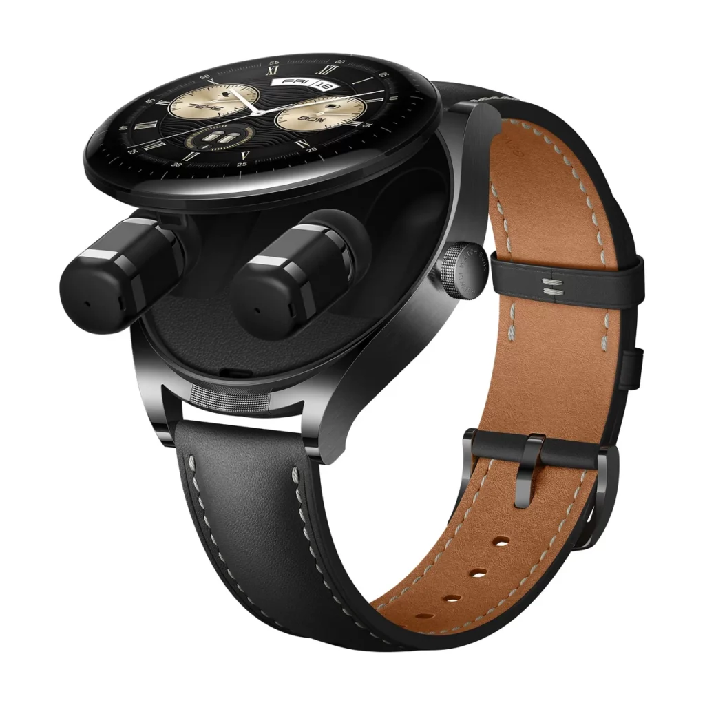 Montre connectée Huawei Watch Buds avec écouteurs de couleur Noir