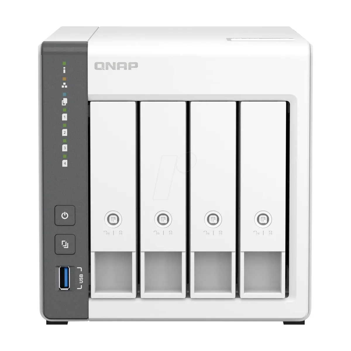 Serveur NAS QNAP TS433, ARM Cortex-A55 Quad-Core 2.0 GHz , 4GB de Ram, 4 baies nu sans disque dur