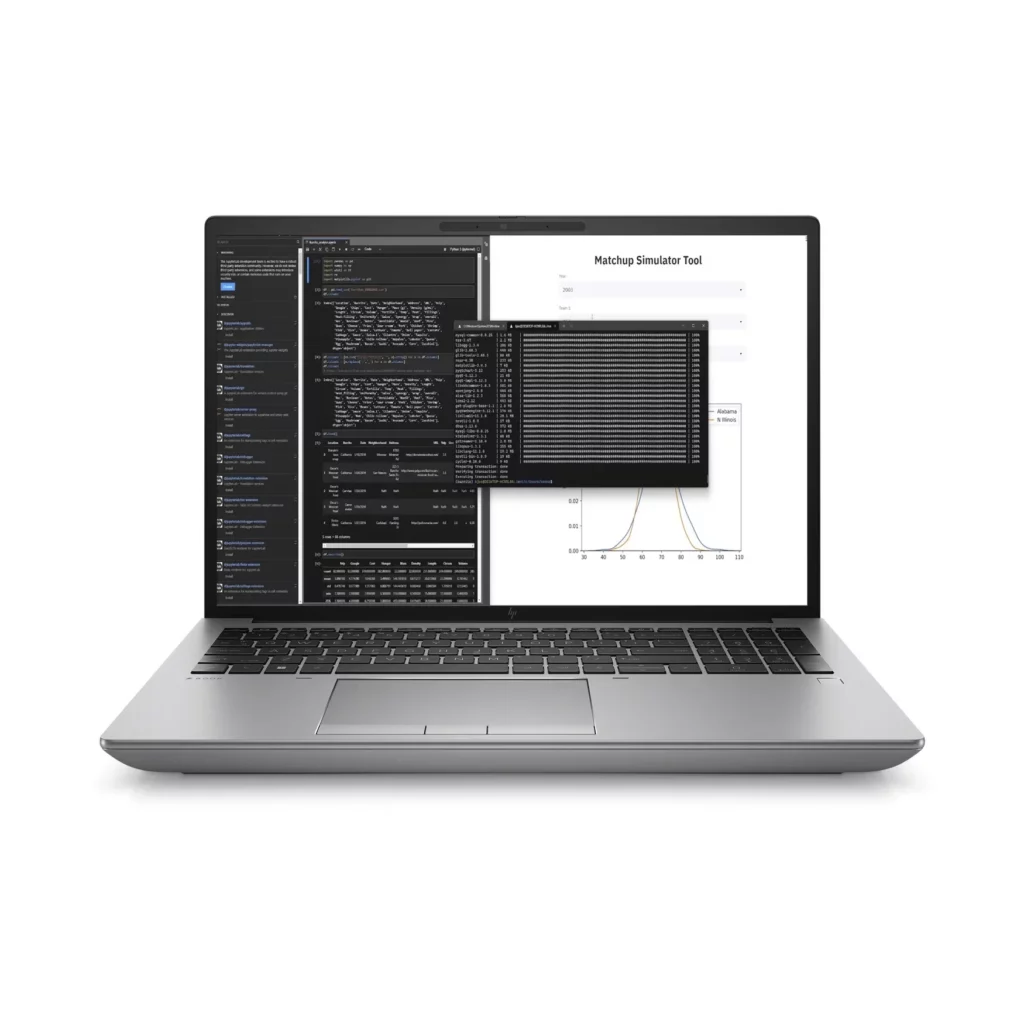 HP ZBook Fury G10 16″ – Windows 11 Professionnel – core i7 13th – 32 Go ddr5 – 512 Go SSD – NVIDIA® RTX 3500 de 12 GO