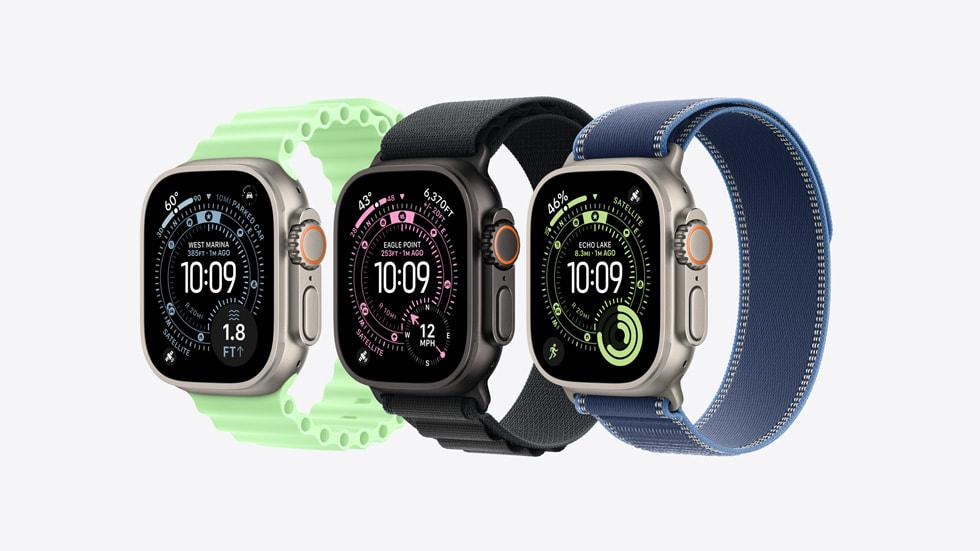 Apple Watch Ultra 3 — bracelets