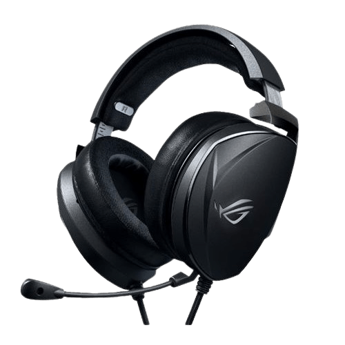 Casque Gaming Filaire Asus ROG Théta avec transducteur Electret de couleur Noir