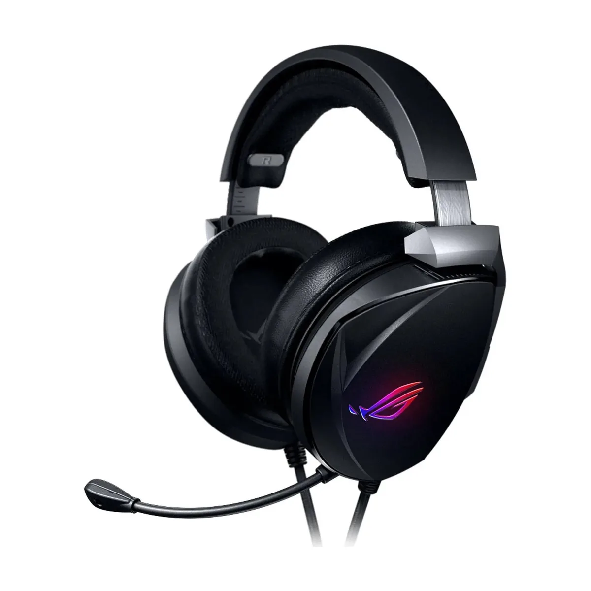 Casque Gaming Filaire Asus ROG Théta avec transducteur Electret de couleur Noir