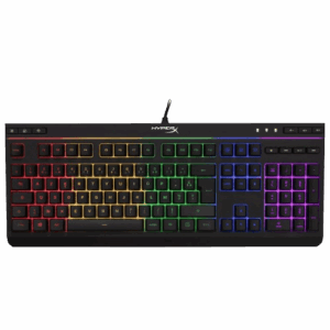 Clavier filaire gaming RGB HyperX Core – AZERTY avec 5 Zones de couleur RGB
