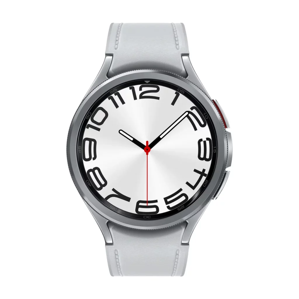 Montre connectée Samsung Galaxy Watch 6 Classic 47 mm Bluetooth de couleur Argent