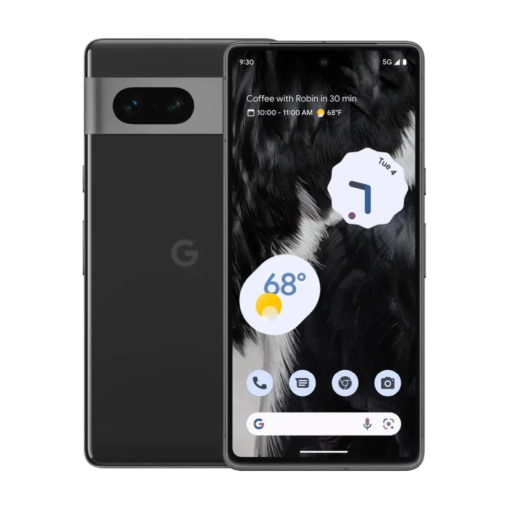 Smartphone Google Pixel 7 6.3″ 5G Double SIM 256 Go Noir Volcanique