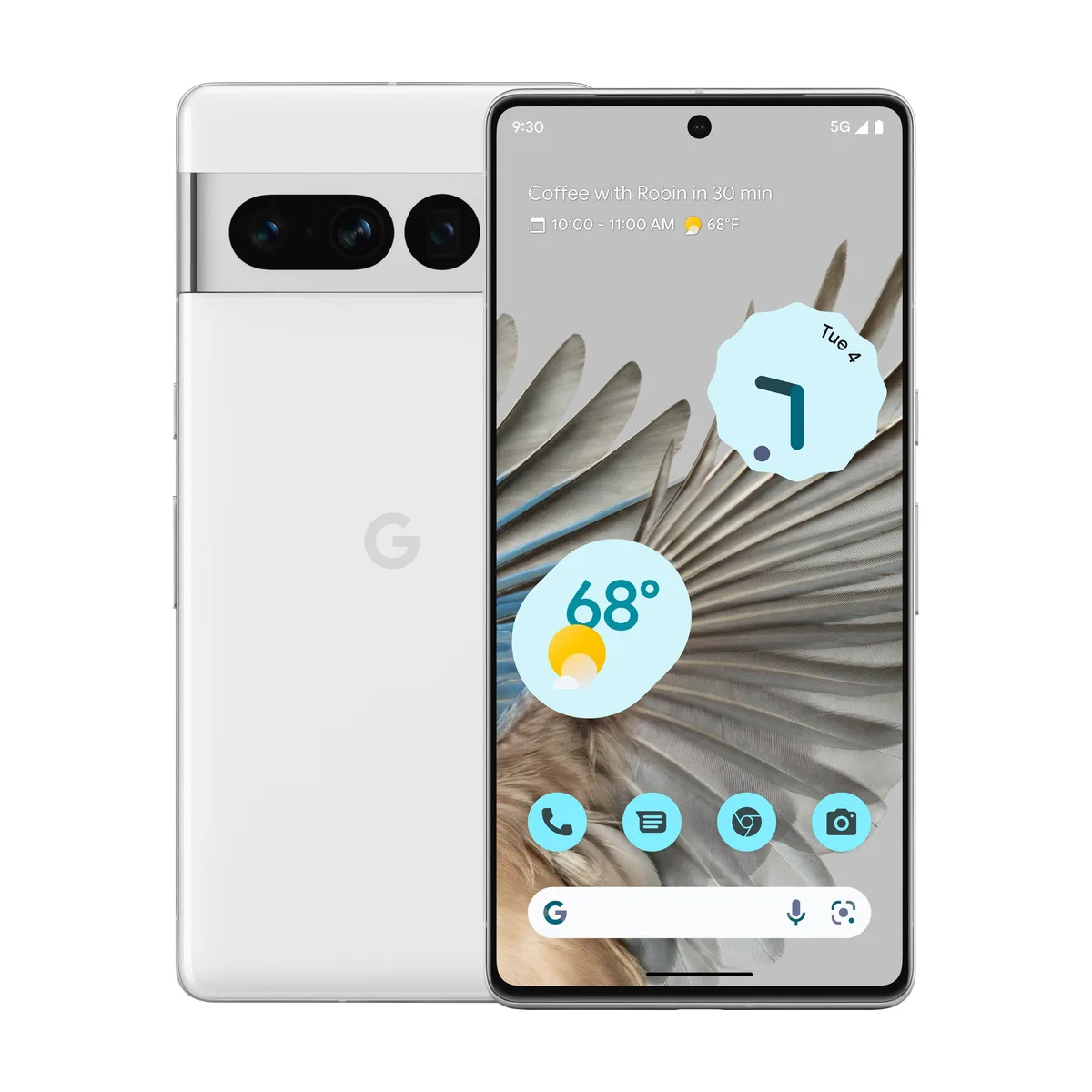 Smartphone Google Pixel 7 Pro 6.7″ 5G Double SIM 128 Go Neige