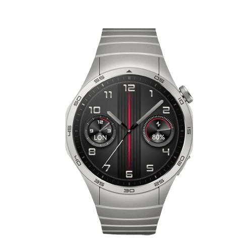 Montre Connectee Huawei Watch GT 4 46 mm active de couleur gris