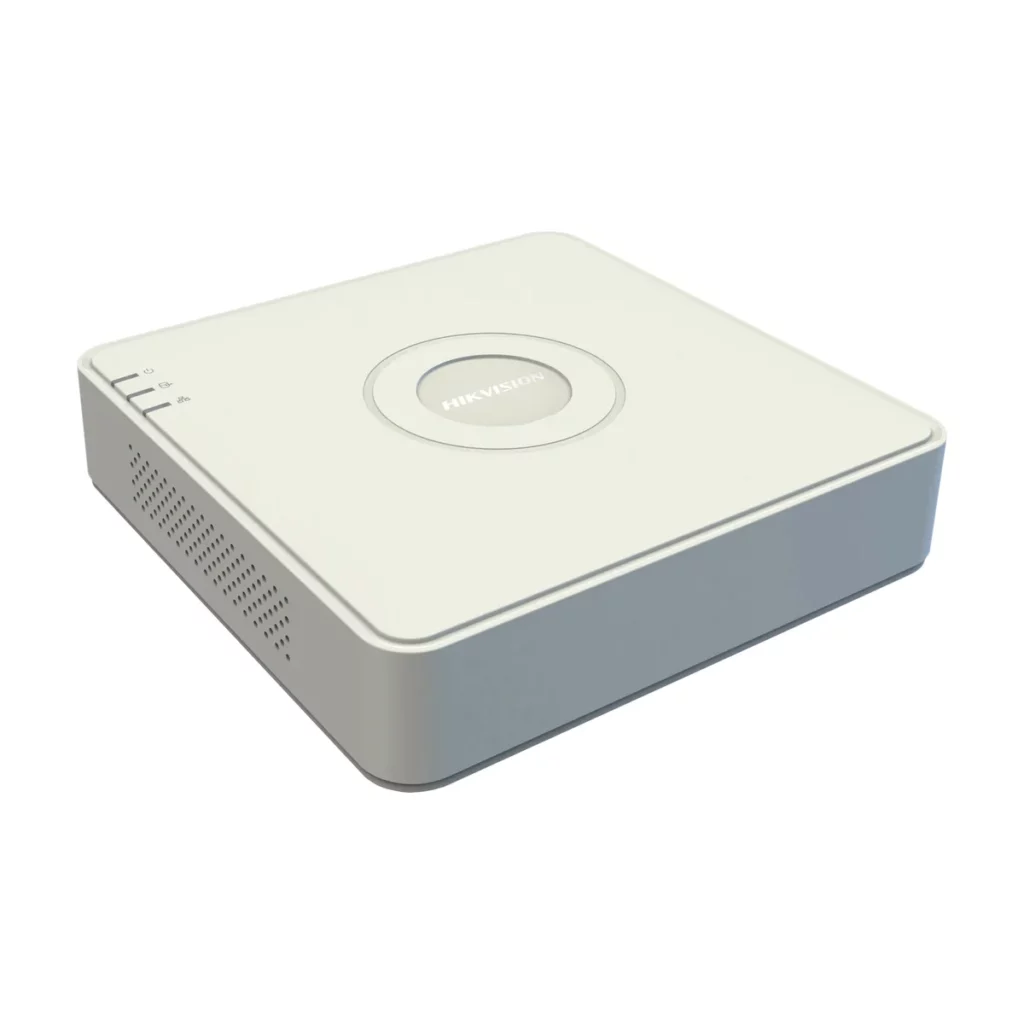 Hikvision DS-J142I/NK42E0H-1T, Un NVR PoE à 4 canaux avec décodage jusqu’à 2 canaux à 1080p