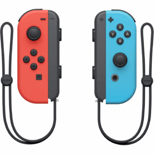 Paire de manettes Joy-Con Nintendo Switch bleu et rouge