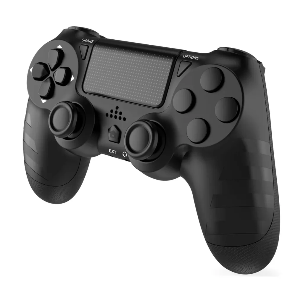 Manette de jeu sans fil pour PS4 – Bluetooth Noire