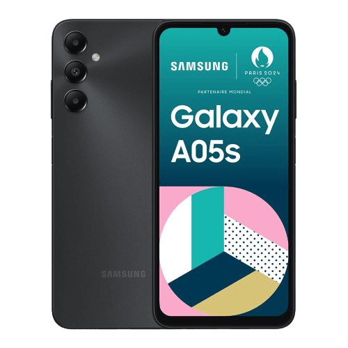 Smartphone Samsung Galaxy A05s 6.7″ Double nano SIM 64 Go de couleur Noir