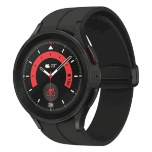 Montre intelligente Samsung Galaxy Watch 5 Pro avec un Boitier de 1,4″ et une memoire de 16 GB couleur Noir