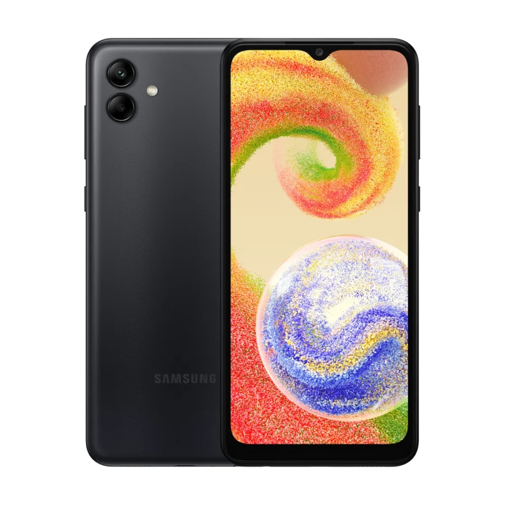 Samsung Galaxy A04 RAM 4Go  ROM 64Go  Noir