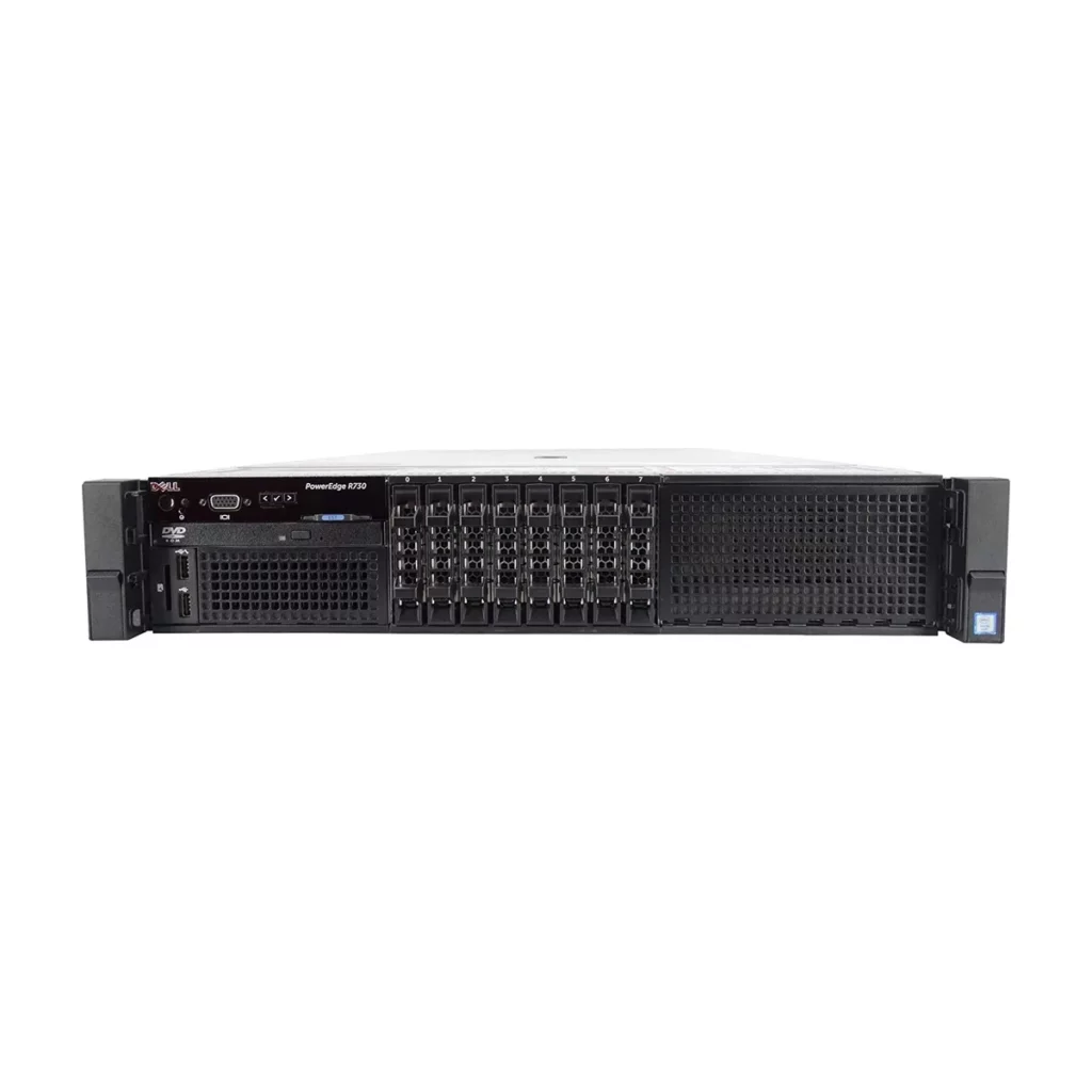 Serveur Dell PowerEdge R730 – Intel Xeon E5-2620 v2 – 8 Go de Ram – 1TB 7.2K RPM SATA