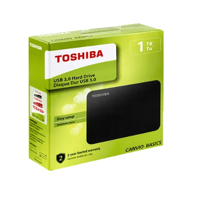 Toshiba Canvio Basics Disque Dur Externe  1To – USB 3.0