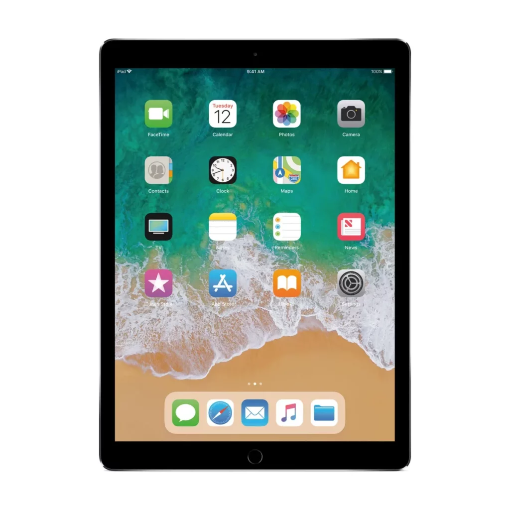 iPad Pro 12.9″ 2017 Wi-Fi + 4G – 256 Go de couleur Gris Sideral