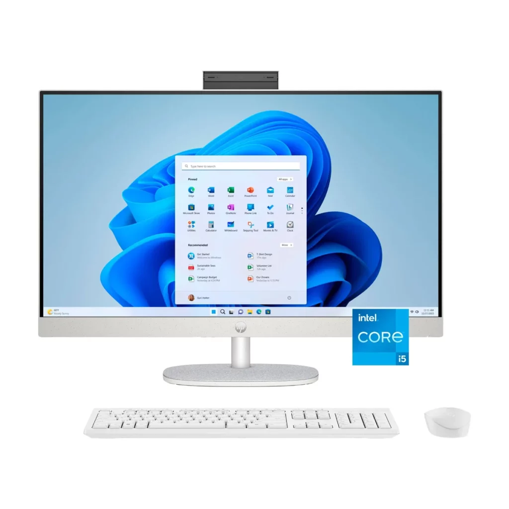 HP All-in-One 27-cr (2024), ordinateur neuf disponible à Dakar chez Compustore