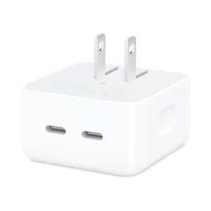 Adaptateur secteur Apple double port USB-C 35 W