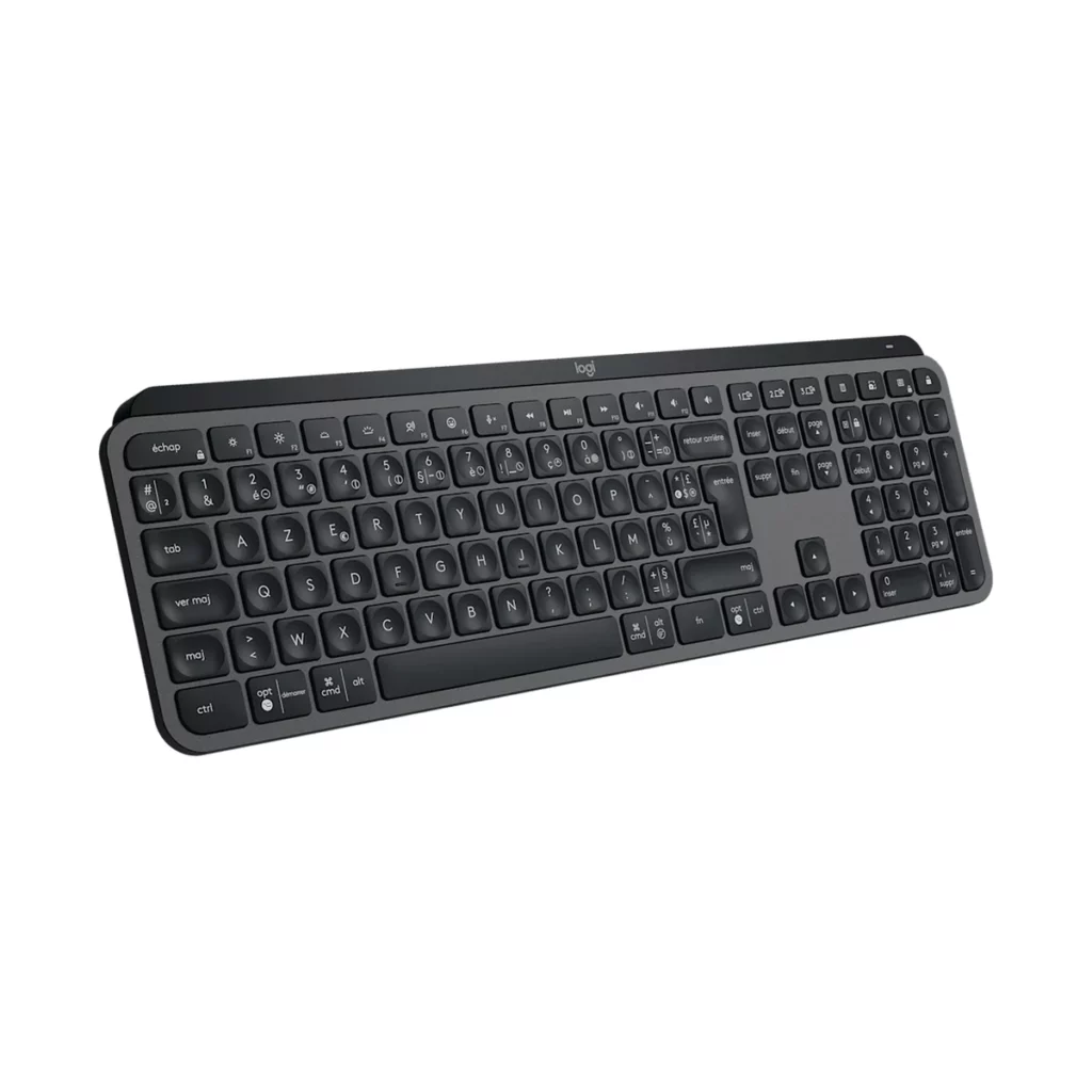 Logitech MX Keys S – Clavier sans fil rétroéclairé (AZERTY)