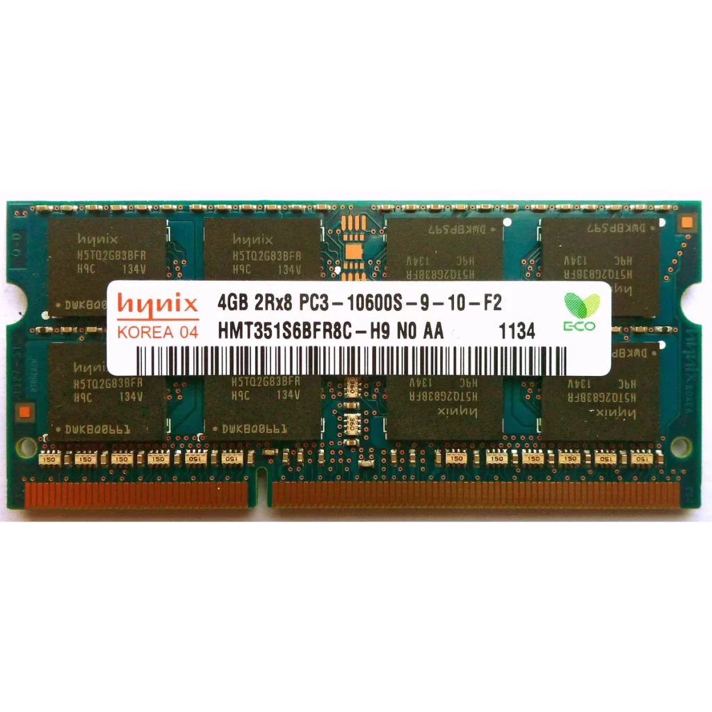 Barrette Mémoire RAM 4 Go DDR3L 1600 MHz SO-DIMM – PC Portable