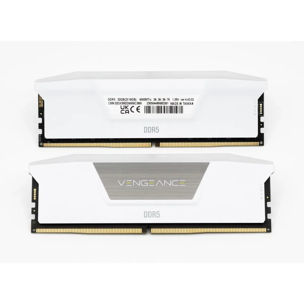 Kit Corsair Vengeance 32 Go (2×16 Go) DDR5 6000 MHz – PC de Bureau Gaming