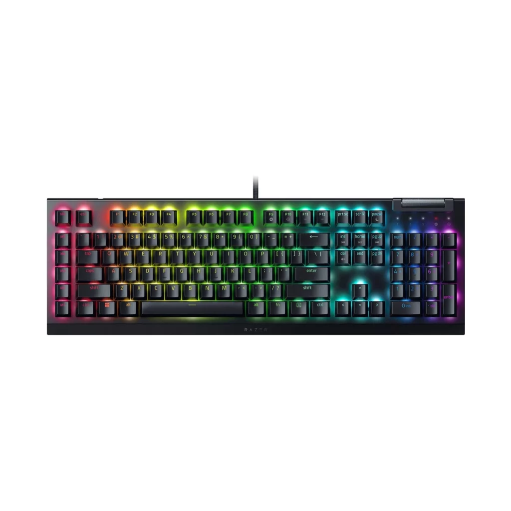Razer BlackWidow V4 X – Clavier mécanique gaming Chroma RGB