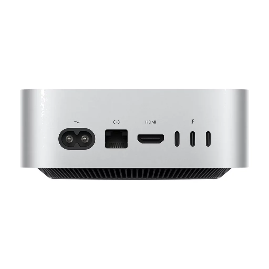 Mac mini M4 / M4 Pro — dos (ports)
