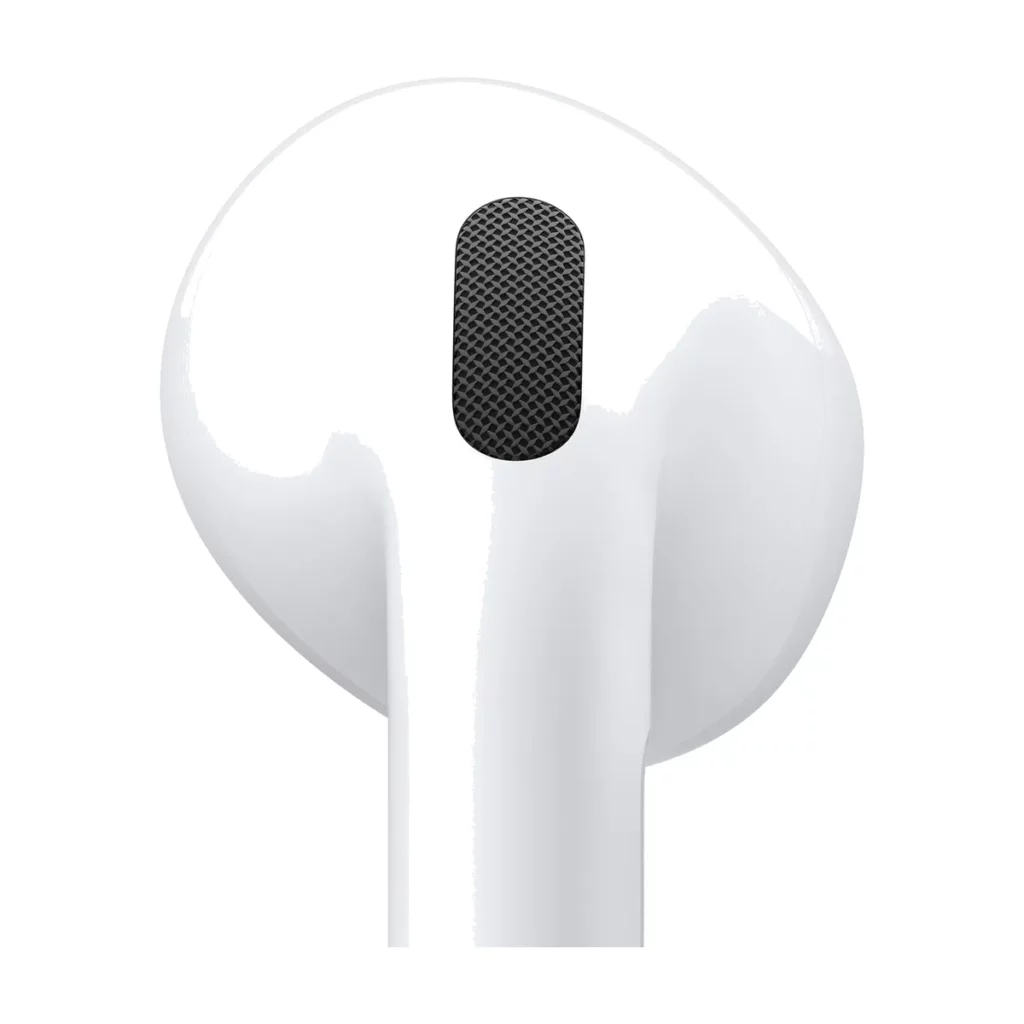 AirPods 4 — écouteur gros plan