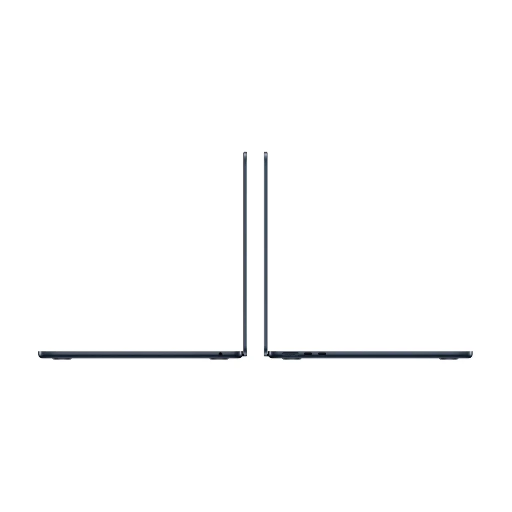 Apple MacBook Air 13,6″ 512Go SSD 8Go RAM Puce M3 Minuit — profil ouvert