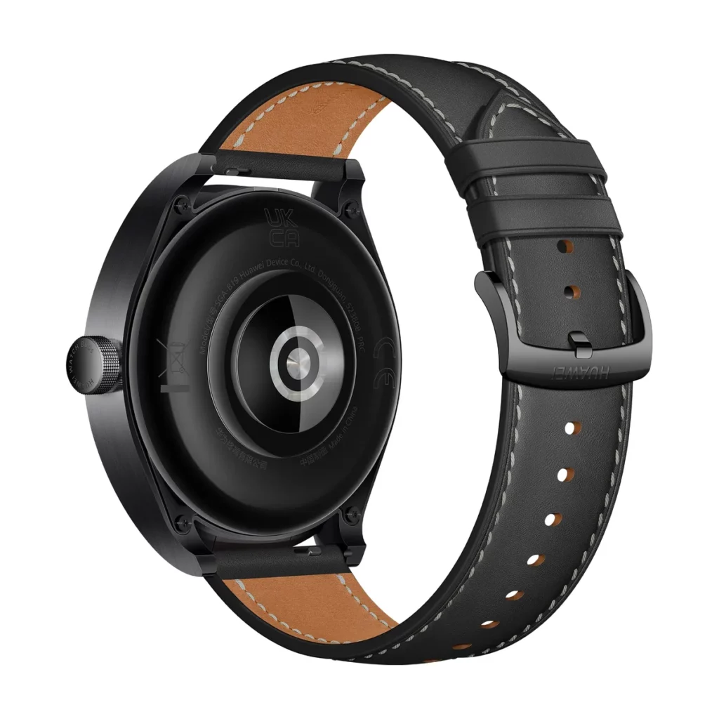 Montre connectée Huawei Watch Buds avec écouteurs de couleur Noir — dos