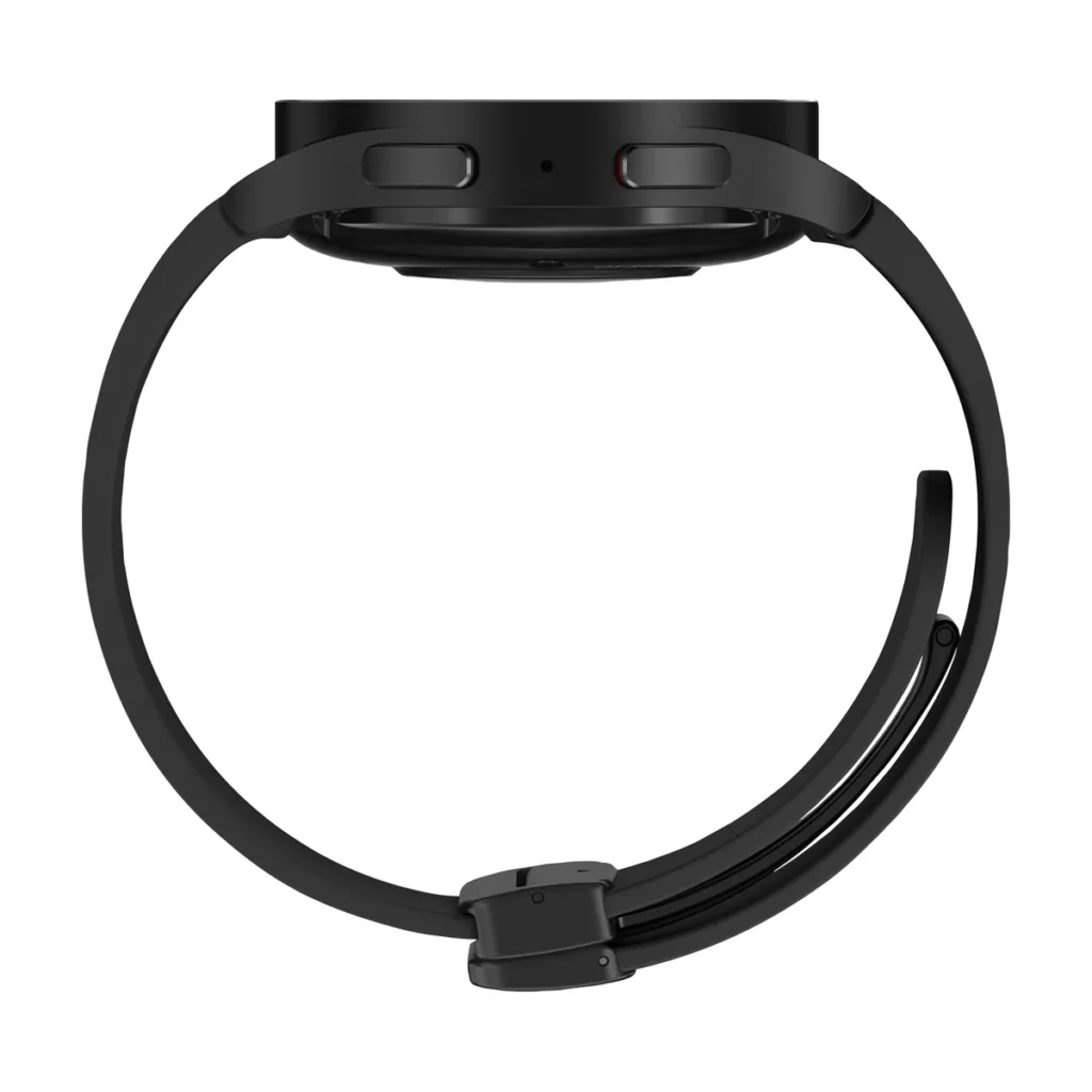 Montre intelligente Samsung Galaxy Watch 5 Pro avec un Boitier de 1,4″ et une memoire de 16 GB couleur Noir — profil