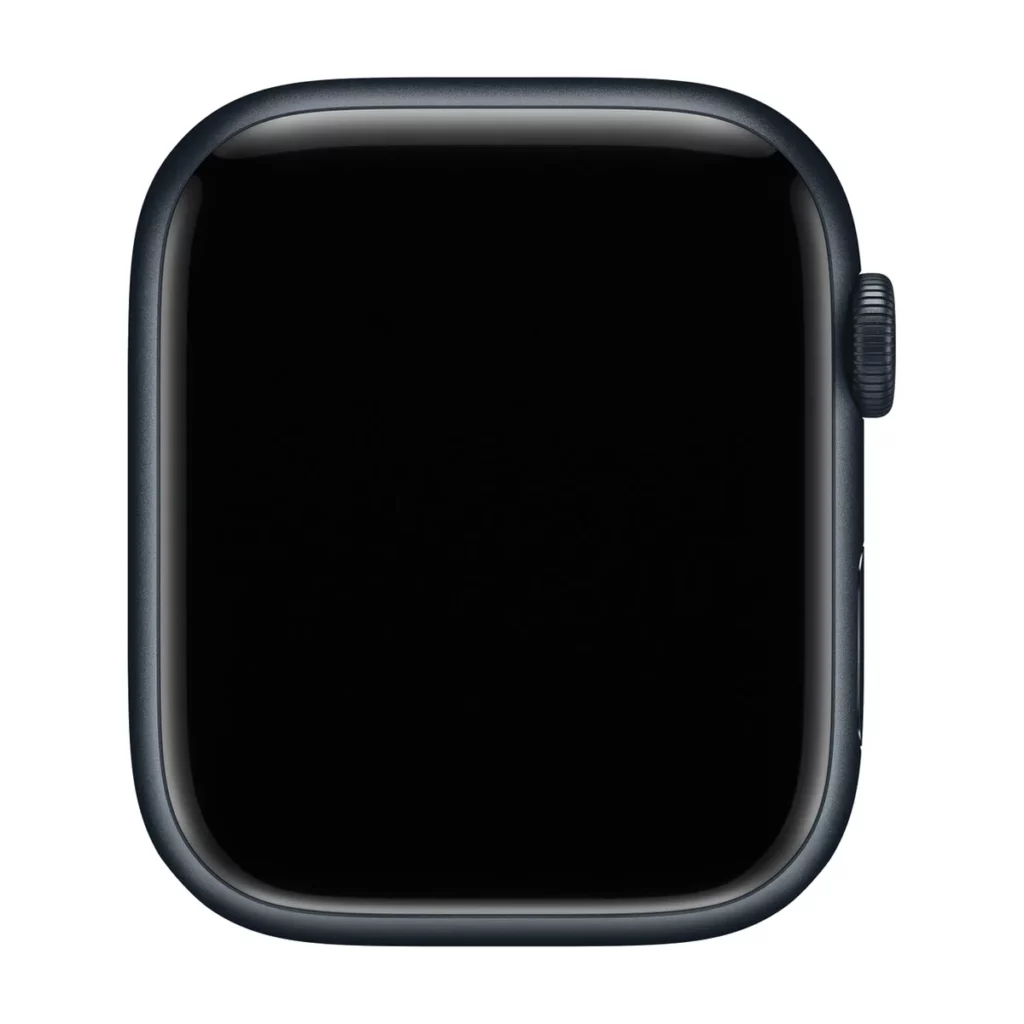 Apple Watch Series 8 GPS + Cellular avec boîtier en Aluminium et Bracelet de couleur Rouge — boîtier face