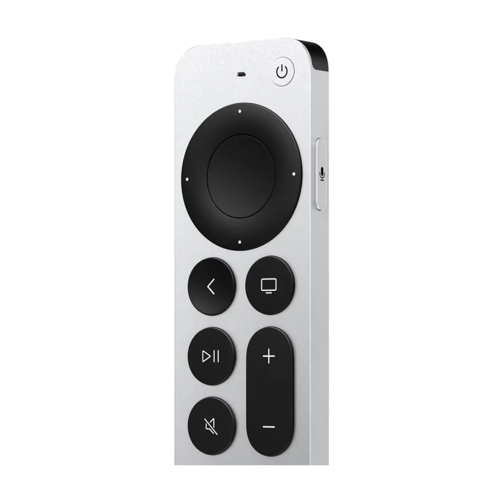 Apple TV 4K 2021 32GB — télécommande Siri Remote