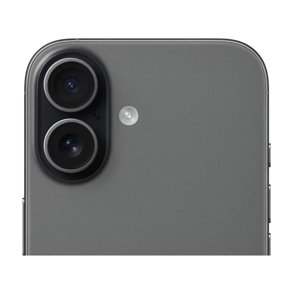 iPhone 17 — dos gros plan caméra