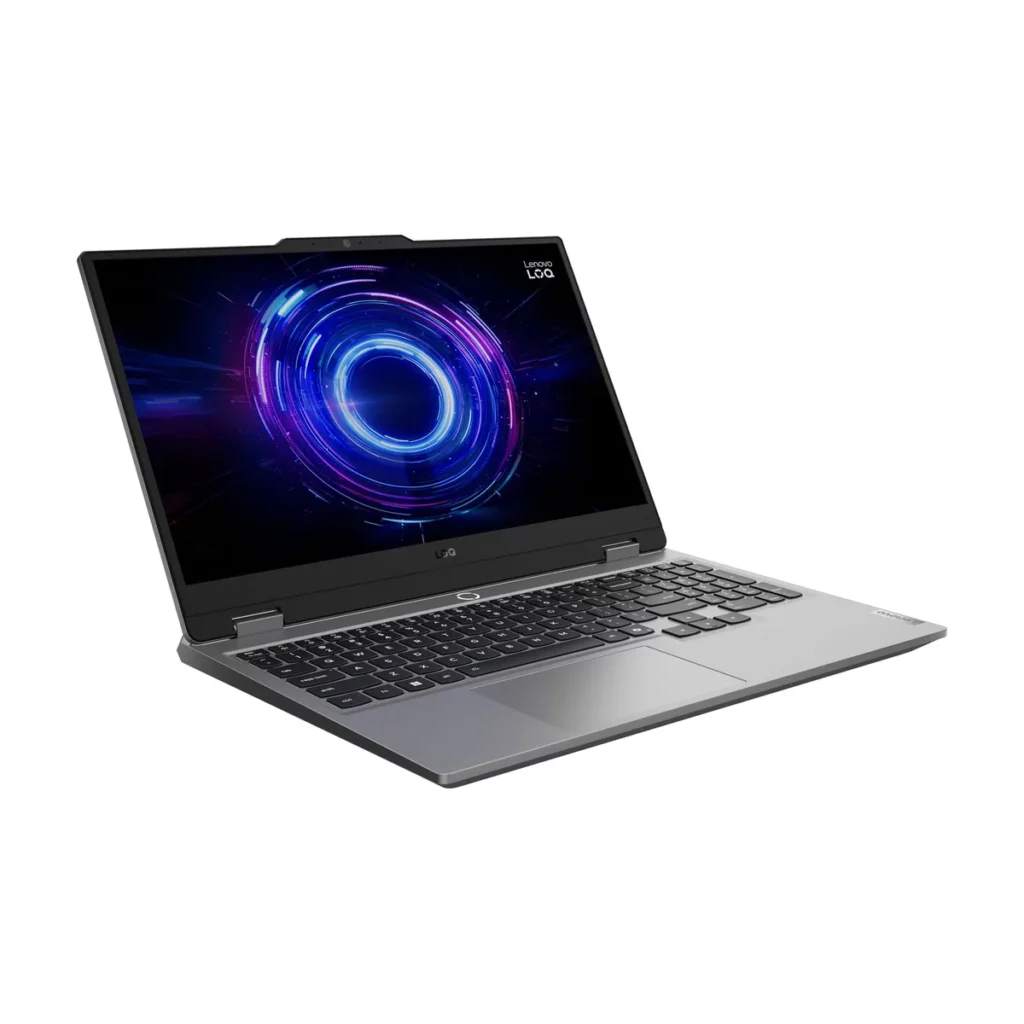 Lenovo LOQ 15 (2024) — 3/4 ouvert