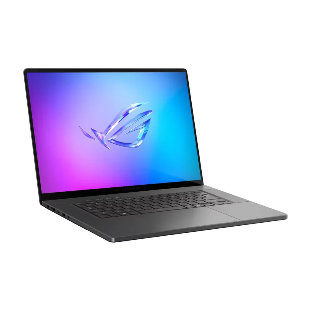 ASUS ROG Zephyrus G16 (2024) — 3/4 ouvert