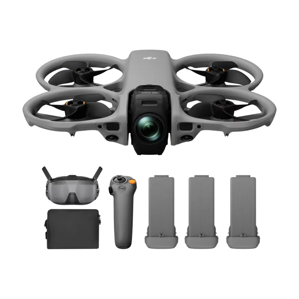 DJI Avata 360 Motion Fly More Combo — contenu du combo