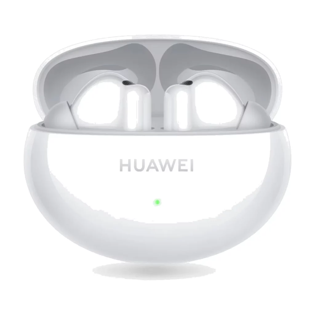 Écouteurs Huawei FreeBuds 6i — boîtier ouvert 3/4