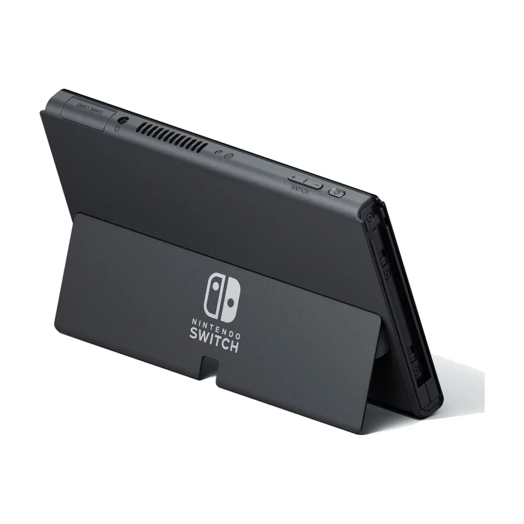 Console Nintendo Switch OLED Blanche — station d'accueil