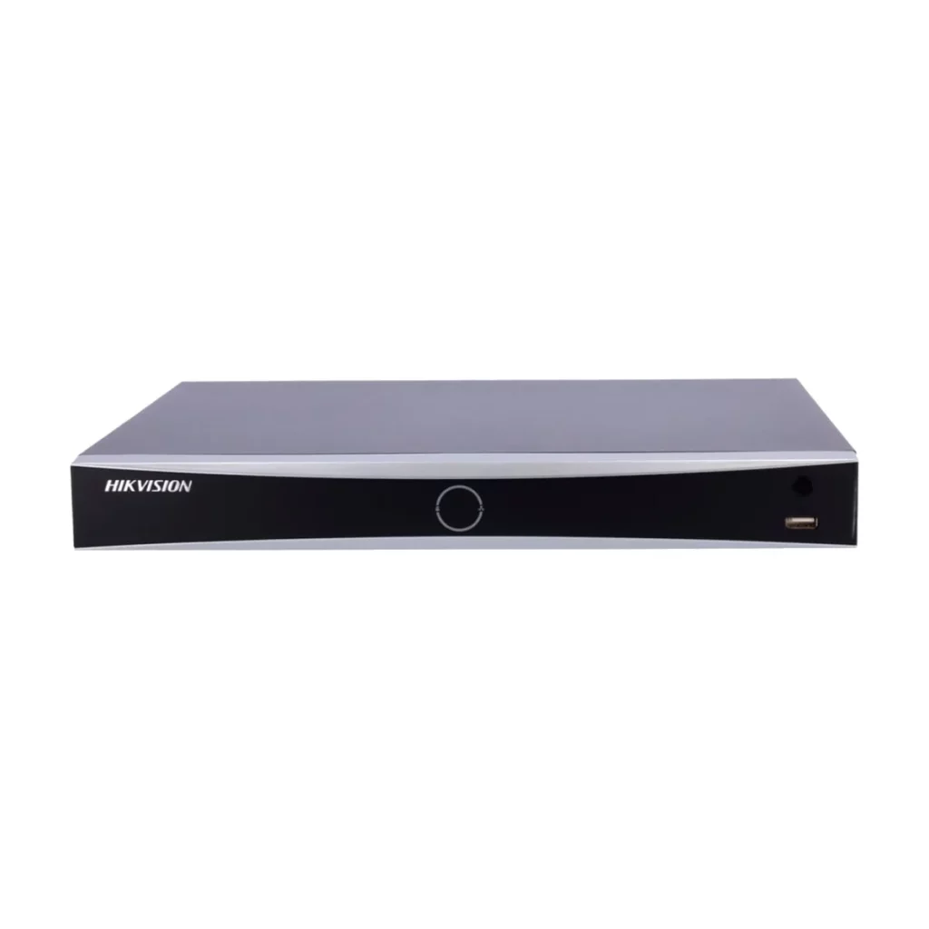 Hikvision DS-7608NXI-I2/8P/S(E), NVR AcuSense 4K 8 canaux 1U 8 POE — face (meme chassis 1U serie 7600NXI-I2, photo du 7616) — Amazon.de B0F4KRVGG7
