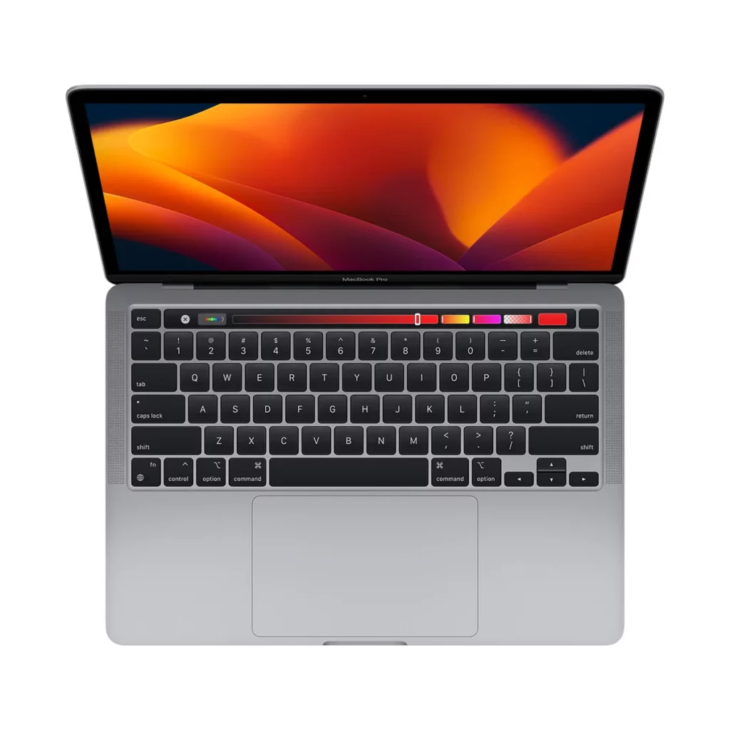 Apple MacBook Pro 13″ Puce M2 8 coeurs CPU 512 Go SSD 8 Go RAM  Gris sidéral