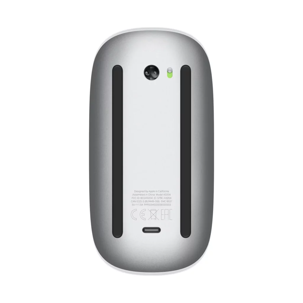 Apple Magic Mouse (USB-C) – Blanc – vue 2, disponible à Dakar chez Compustore
