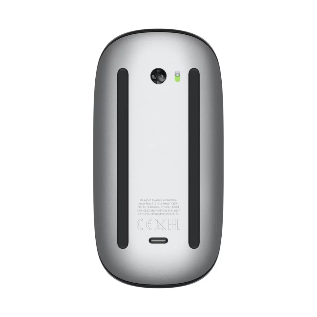 Apple Magic Mouse (USB-C) – Noir – vue 2, disponible à Dakar chez Compustore